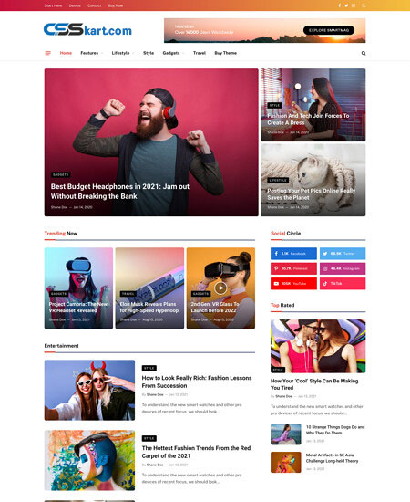 English News Portal 03